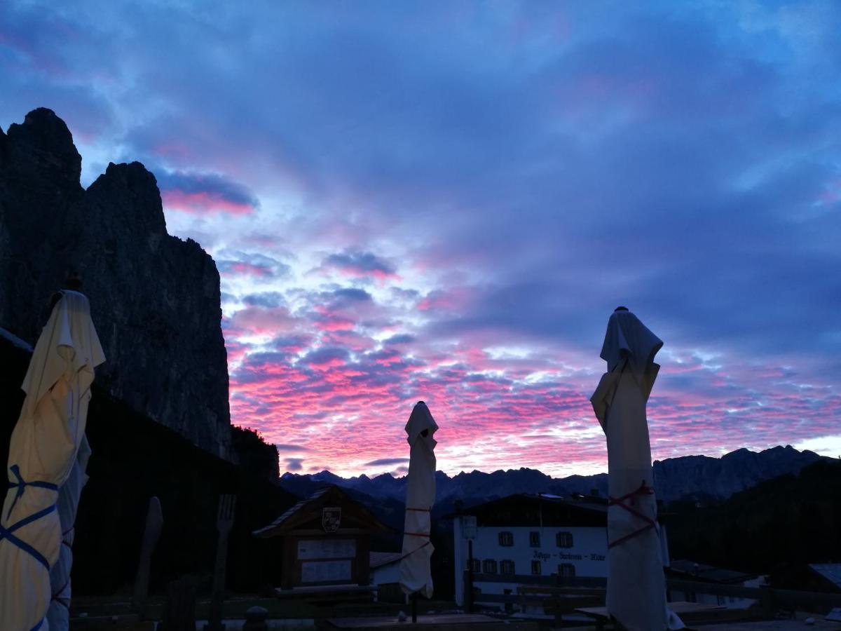 Hotel Rifugio Stella Alpina Spiz Piaz per escursionisti Pozza di Fassa Esterno foto